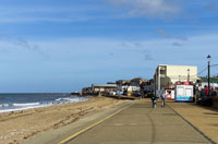 Walking on Hunstanton Prom